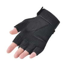 Load image into Gallery viewer, Newly designed tactical fingerless gloves with anti-slip technology, offering superior grip for workouts and outdoor adventures.