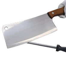 Load image into Gallery viewer, eZthings Heavy Duty Cutting Cleaver with Wooden Handle, Stain and Corrosion Resistant, Ideal for Professional Chefs