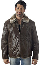 Cargar imagen en el visor de la galería, Men's Sheep Skin Leather Jacket - Shearling Style| Reed Sports Wear