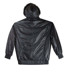 Load image into Gallery viewer, Men's Detachable Hooded - Faux Fur Leather | Reed Sports Wear