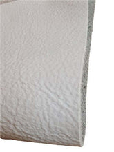 Load image into Gallery viewer, White leather hide, 8x11 inches, cow skin for crafting, Chrome Tanned, 0.8-1.2mm thickness, ideal for garments and accessories.
