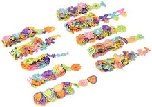 Load image into Gallery viewer, Colorful floral and heart lace trims for sewing and craft projects by eZthings. Ideal for bridal, fashion, and home décor DIY projects.