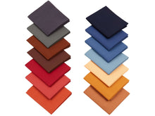 Load image into Gallery viewer, Fat Quarter Bundle in Jewel Tones, 100% Cotton Fabric for Quilting, 14 Pieces, 20.8x18.1 inches, Ground and Water Mix, Vibrant Colors