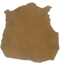 Load image into Gallery viewer, REED Leather Hide, Whole Skin, 7-10 SF, Soft Durable Sheepskin, Antique Finish, for Unique Crafting and Art Projects.