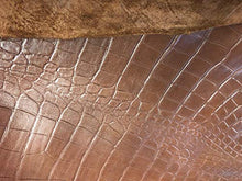 Load image into Gallery viewer, REED whole leather hide in antique finish showing soft, durable texture and rich color, ideal for crafting unique art pieces.