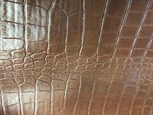 Load image into Gallery viewer, Detailed close-up of REED leather hide with an antique finish, highlighting its soft, durable texture. Suitable for unique art pieces.