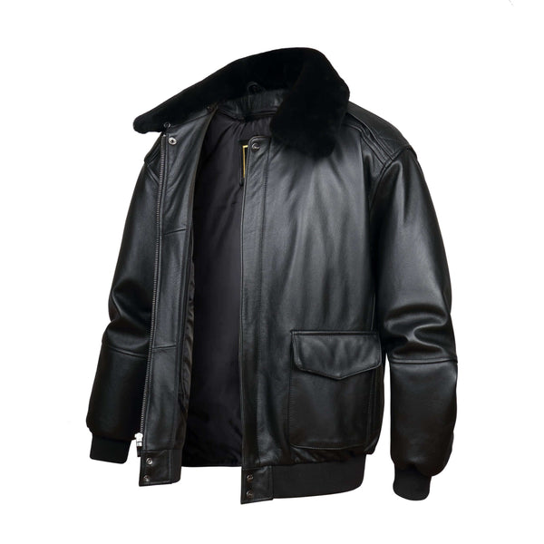 Why Choose the REED Men's Premium Leather Aviator Bomber Jacket?