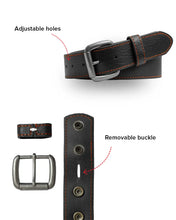 Cargar imagen en el visor de la galería, FULL GRAIN WITH CUSTOM STITCH BELTS
