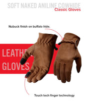 Load image into Gallery viewer, Ranch Men's Motorcycle Leather Gloves
