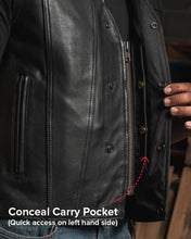 Cargar imagen en el visor de la galería, Motorcycle Leather Vest
