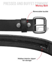 Charger l'image dans la galerie, Money Belt - Cow Leather

