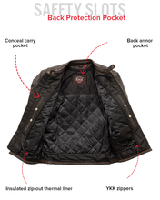 Cargar imagen en el visor de la galería, Rider Club - Men's Leather Motorcycle Jacket
