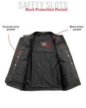 Load image into Gallery viewer, Lightweight Cowhide Leather Men's Motorcycle Leather Jacket
