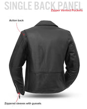 Load image into Gallery viewer, Bikerlicious - Women's Motorcycle Leather Jacket
