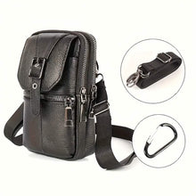 Charger l'image dans la galerie, Men’s Genuine Leather Waist Bag Wallet
