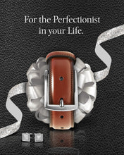 Charger l'image dans la galerie, Genuine Leather Belt for Men – Zinc Alloy Buckle, 1.25" Strap
