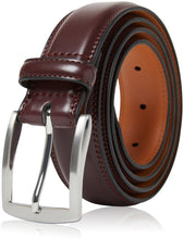 Charger l'image dans la galerie, Genuine Leather Belt for Men – Zinc Alloy Buckle, 1.25" Strap
