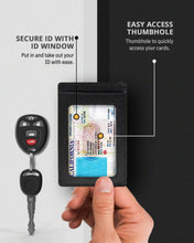Charger l'image dans la galerie, Genuine Leather Slim Card Holder – RFID Blocking, Minimalist
