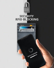 Charger l'image dans la galerie, Genuine Leather Slim Card Holder – RFID Blocking, Minimalist
