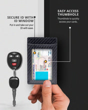 Charger l'image dans la galerie, Genuine Leather Slim Card Holder – RFID Blocking, Minimalist
