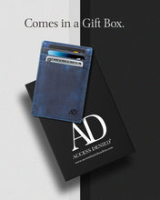 Charger l'image dans la galerie, Genuine Leather Slim Card Holder – RFID Blocking, Minimalist
