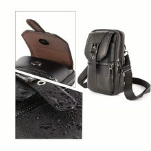 Charger l'image dans la galerie, Men’s Genuine Leather Waist Bag Wallet

