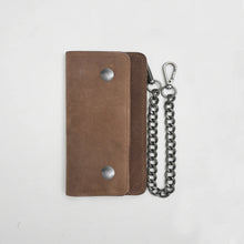 Charger l'image dans la galerie, SMALL TRUCKER - Vegetable Tanned Leather Wallet
