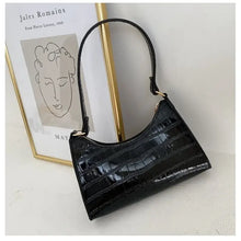 Load image into Gallery viewer, Crocodile Pattern PU Leather Women&#39;s Shoulder Bag, ideal for travel, shopping, parties, and daily use. Elegant and versatile design.
