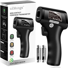 Load image into Gallery viewer, Heavy Duty Non Contact Medical Screening Forehead Thermometer by eZthings for hospitals with rapid, accurate temperature measurement.
