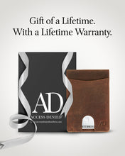 Charger l'image dans la galerie, Genuine Leather Slim Money Clip Wallet – 7 Card Slots, RFID Blocking
