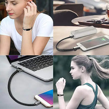 Charger l'image dans la galerie, Alt Tag: "Bracelet Type Fast Charge Cord Charger Data used for quick charging of devices, tangle-free and stylish design."
