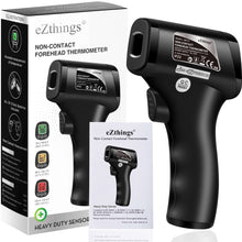 Load image into Gallery viewer, eZthings Heavy Duty Non Contact Forehead Thermometer for hospitals and physician offices, featuring rapid testing technology.
