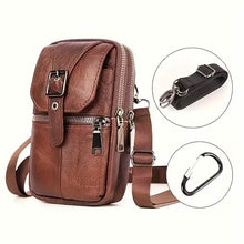 Charger l'image dans la galerie, Men’s Genuine Leather Waist Bag Wallet
