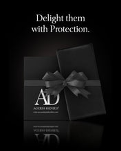 Cargar imagen en el visor de la galería, Genuine Leather Checkbook Cover – Card Slots, RFID Blocking
