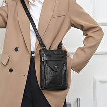 Cargar imagen en el visor de la galería, Women’s Vintage Leather Crossbody Bag
