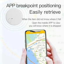 Load image into Gallery viewer, eThings Smart GPS Anti-Loss Device with App integration displayed on a smartphone showing location tracking features.

