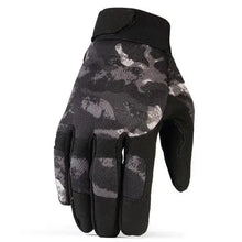Load image into Gallery viewer, OPZ Tactical Gloves in camouflage design, featuring reinforced wear-resistant fabric for optimal protection and grip.

