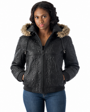 Cargar imagen en el visor de la galería, Detroit black women High Roller Jacket
