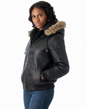 Cargar imagen en el visor de la galería, Detroit black women High Roller Jacket
