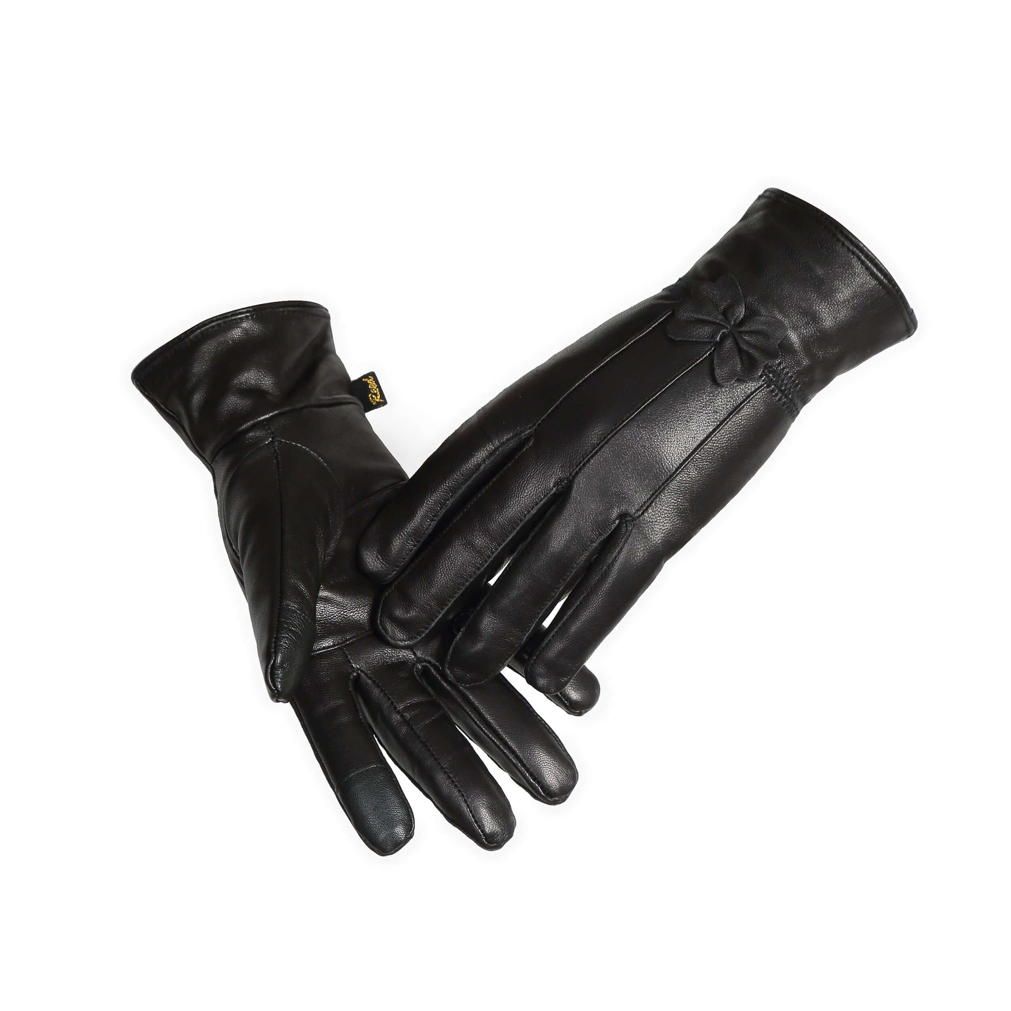 Reed Women's Genuine Leather Warm Lined Driving Gloves - Imported, Black / Large Reed Women's Genuine Leather Warm Lined Driving Gloves - Imported, Black / Large