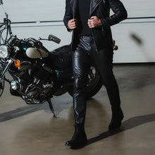 Load image into Gallery viewer, Commander Men's Leather Motorcycle Pants
