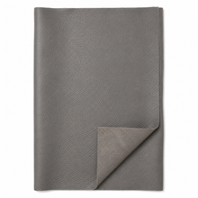 Load image into Gallery viewer, Gray leather on a white background
