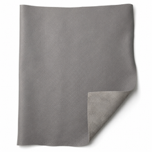 Load image into Gallery viewer, Gray textured leather on a white background
