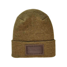 Charger l&#39;image dans la galerie, Haakwear Cleveland H Stitch Cuffed Beanie - Made in USA Hats (Limited Edition) - Brown / Green Fusion, unmatched comfort.
