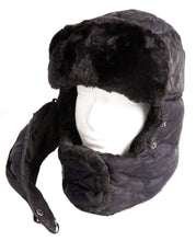 Load image into Gallery viewer, Alex Unisex Ushanka Faux Fur Trapper Hat with Removable Mask, Black, Windproof and Warm, One Size Fits Most
