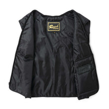 Load image into Gallery viewer, Interior view of REED Men&#39;s Premium Leather Aviator Bomber Jacket, showcasing smooth lining and inside pockets.
