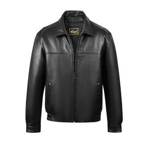 New Zealand Lambskin Leather Jacket - Men's leather Coats