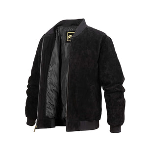 REED Men's Baseball Suede Leather Jacket (Imported) | Reed