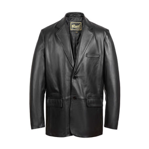 REED Men's Premium Lambskin Leather Blazer Sports Jacket (Imported