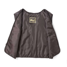 Load image into Gallery viewer, Interior view of REED Men&#39;s New Zealand Lambskin Leather Jacket showcasing soft lining and craftsmanship.
